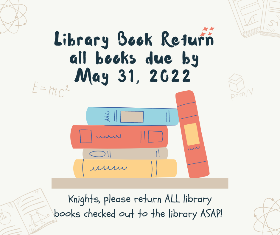 Library Book Return | Riverside High School