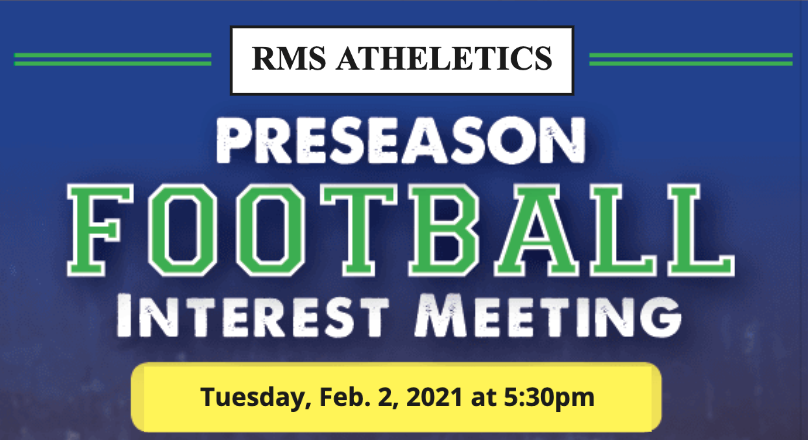 RMS Pre-Season Football Interest Meeting