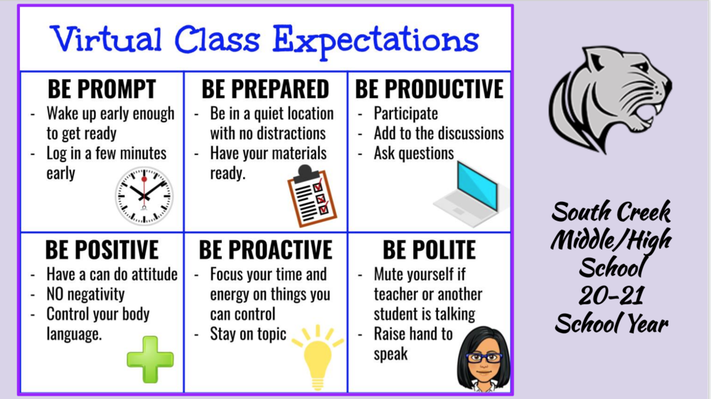 class-expectations-south-creek-high-school