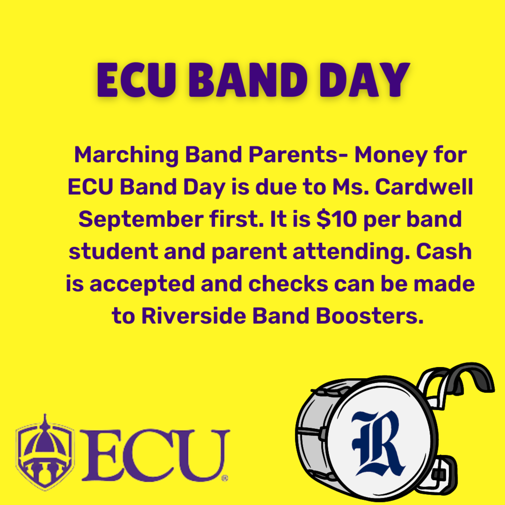 ECU Band Day Riverside High School