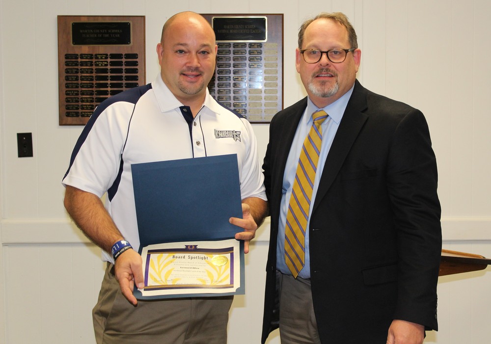 Coach Allen - Region I Baseball Coach of the Year