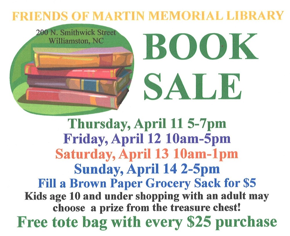 Library Book Sale | South Creek High School