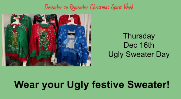Christmas Spirit Week