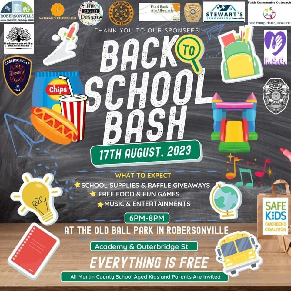 Back to School Bash! | Martin County Schools NC