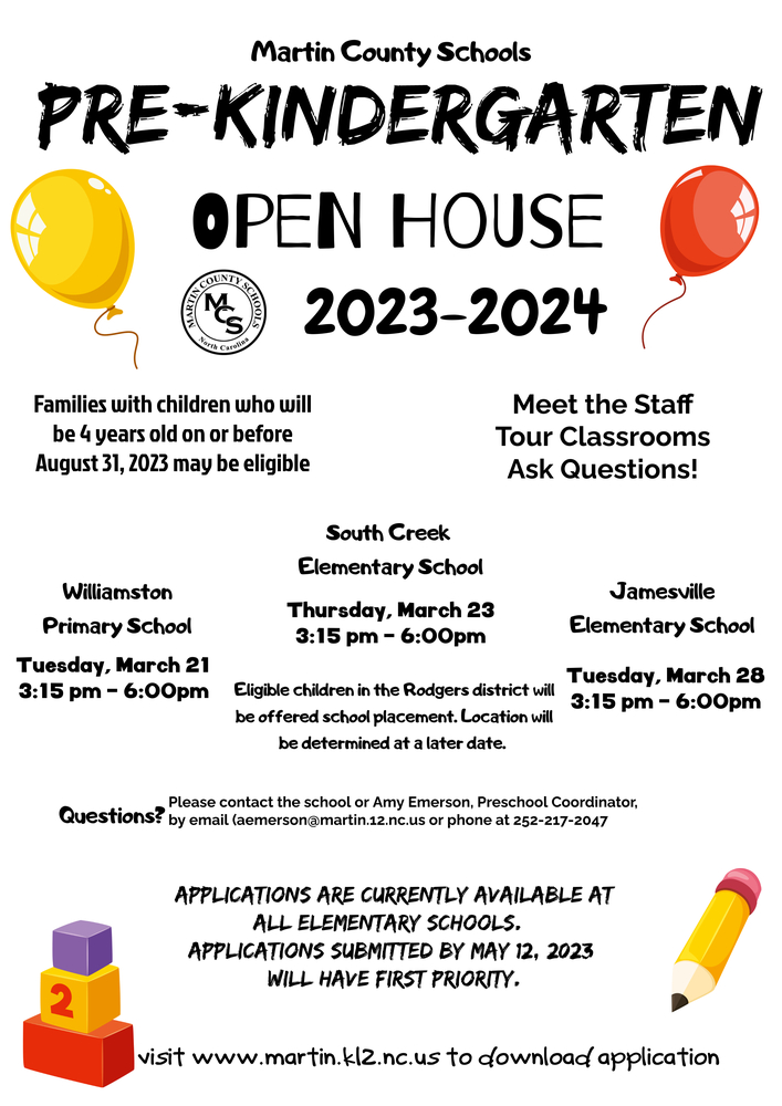 Pre-Kindergarten Open House