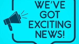 Exciting News