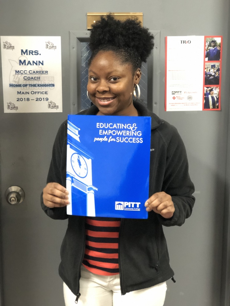 Samariyah Goddard - Pitt Community College - Class of 2019