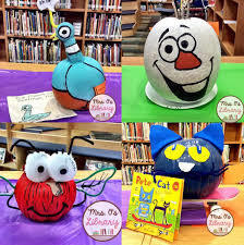 Book Character Pumpkin Decorating Contest!