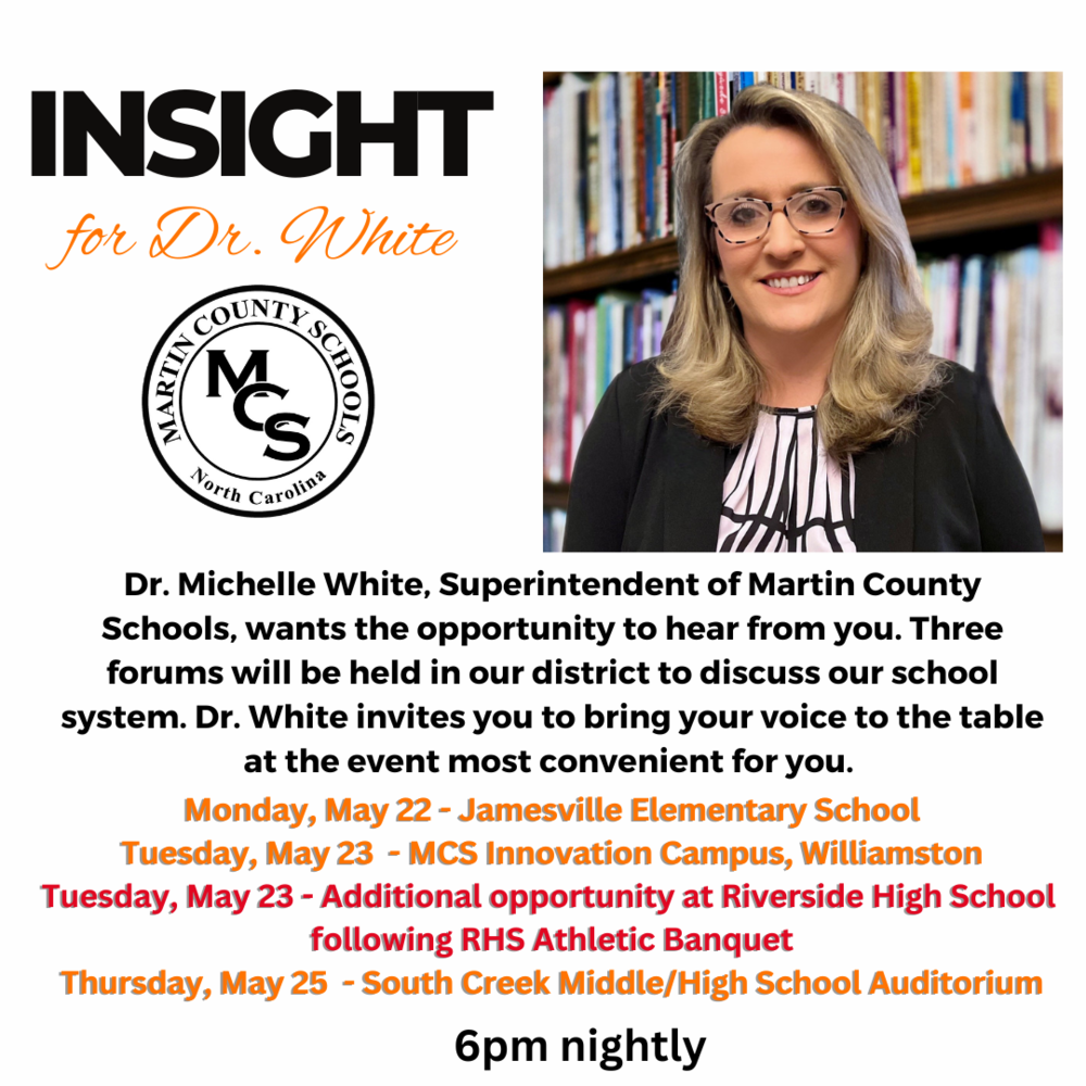 Insight for Dr. White South Creek High School