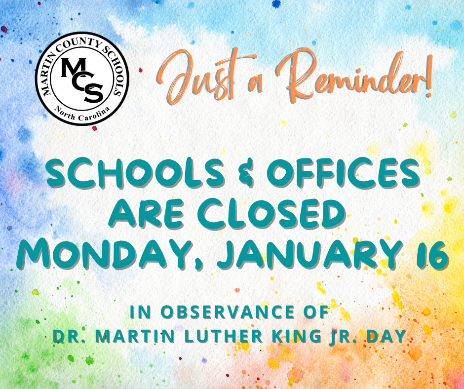 Reminder about January 16