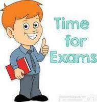 Exams Start Friday - May 31st