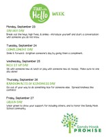 Start with Hello Week
