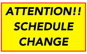 JES - Important Schedule Changes for 2020-2021