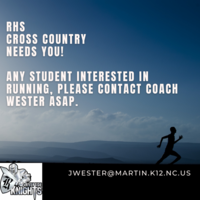 Cross Country Needs You!