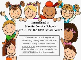 Pre-K Enrollment Interest - 2020-2021