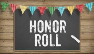 Honor Roll List for 4th Grading Period