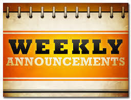 Weekly Phone Call - 05-12-2019 - 7:30 pm