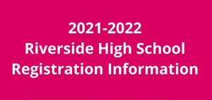 2021-2022 High School Registration