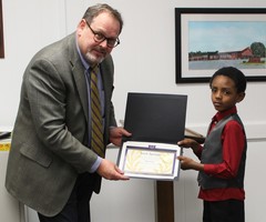 Aidan Corey-MCS Christmas Card Award-January 6, 2020