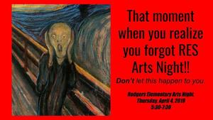 RES Arts Night!!