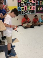 5th Graders Learning Force & Motion