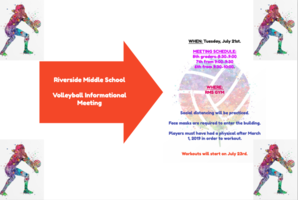 RMS - Volleyball Announcement - July 2020