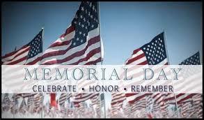 Memorial Day - May 27, 2019 - RHS Closed
