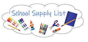 JES - 4th Grade Supply List - 2020-2021