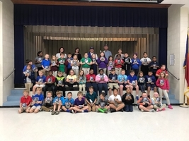 Bear Grass Ruritans donate dictionaries!