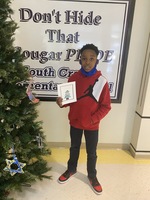 Congratulations - Deondre Bell 2nd Grade - South Creek Elementary School