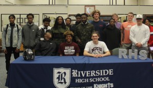 RHS Football Players Signing Day