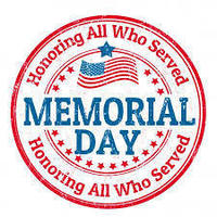 Memorial Day - May 25, 2020 - JES Closed