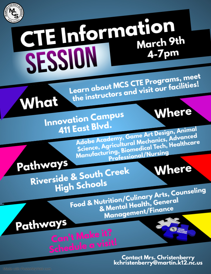 CTE Information March 9.