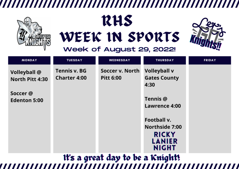 Week in Sports 8-29-2022 | Riverside High School